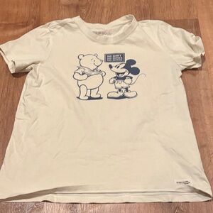 Mickey Mouse & Winnie the Pooh ‘No shirt, no shoes, no service’ Tshirt